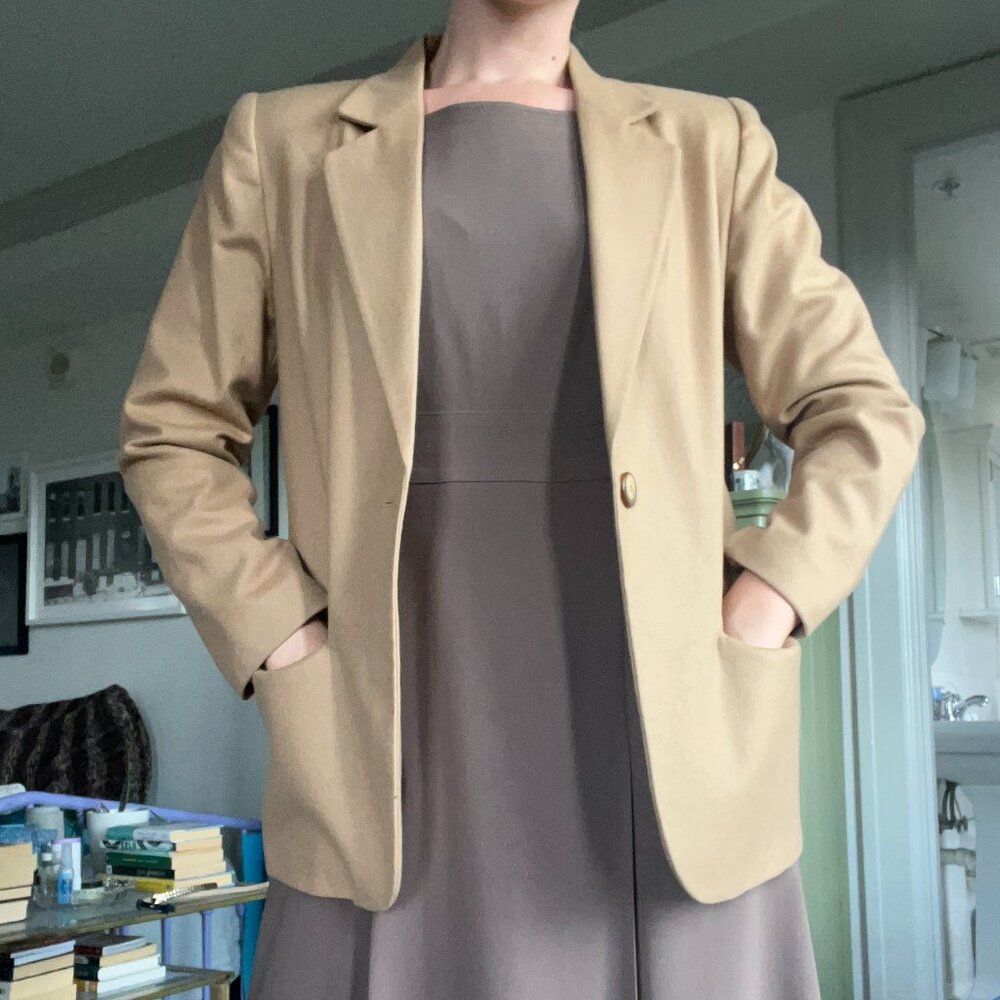 Sag Harbor Vintage Tan / Brown Blazer